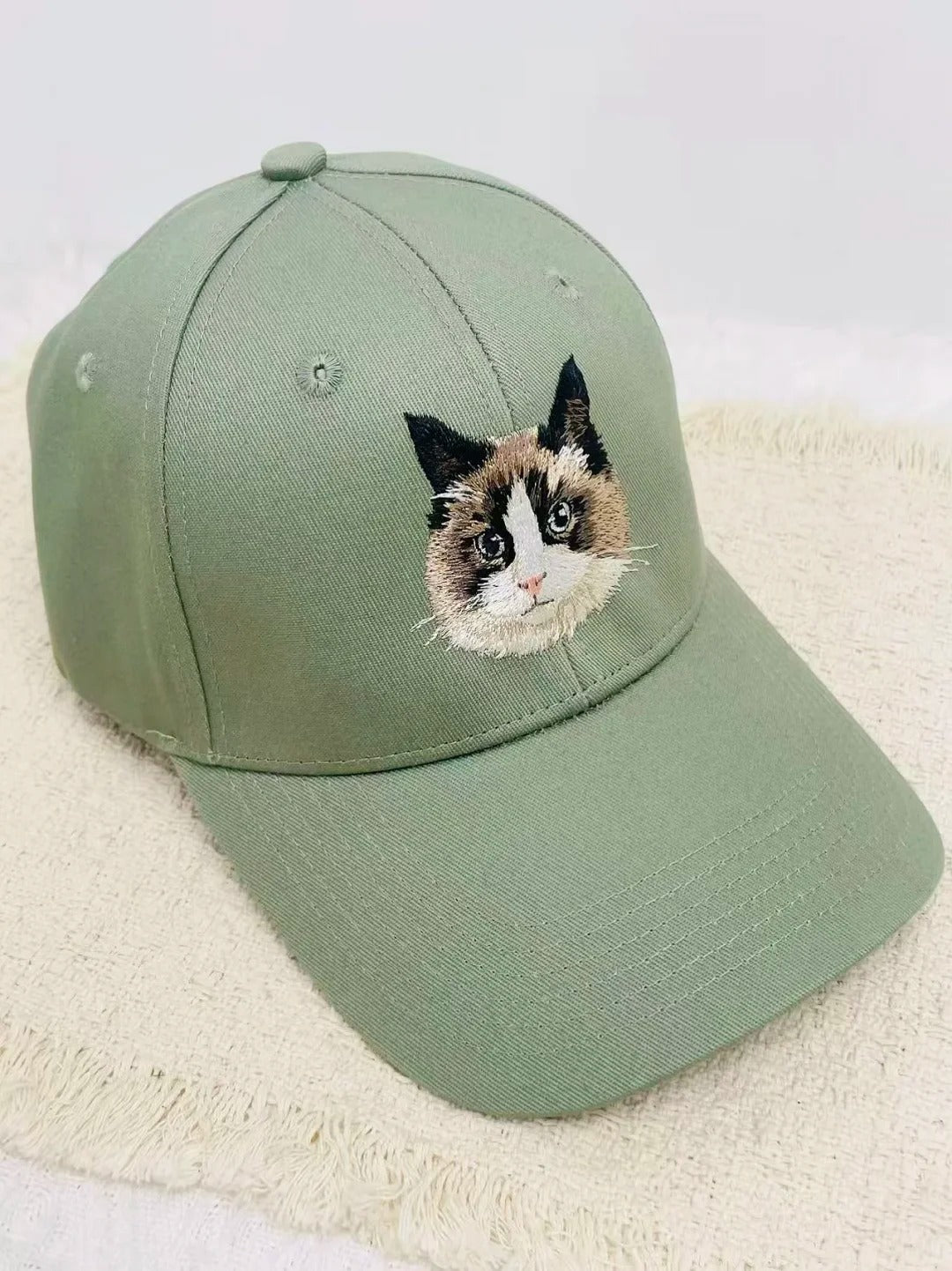 Custom Pet Embroidery Baseball Cap