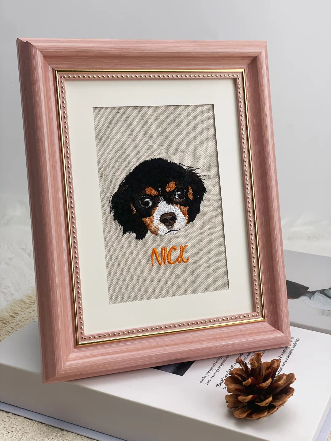 Custom Framed Embroidery
