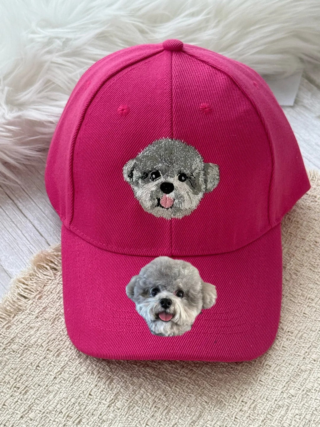 Custom Pet Embroidery Baseball Cap