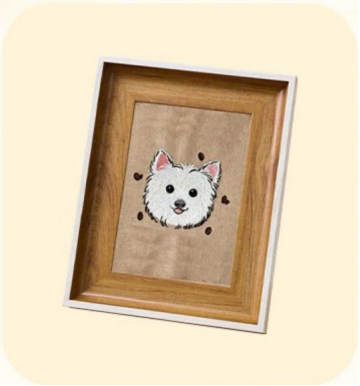 Color Block Long Photo Frame